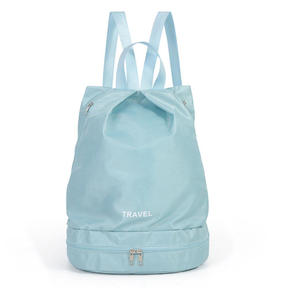 Dry Wet Separation Outdoor Beach Bag Waterproof Fitness Bag Washing Bag Swimming Bag Water Sports