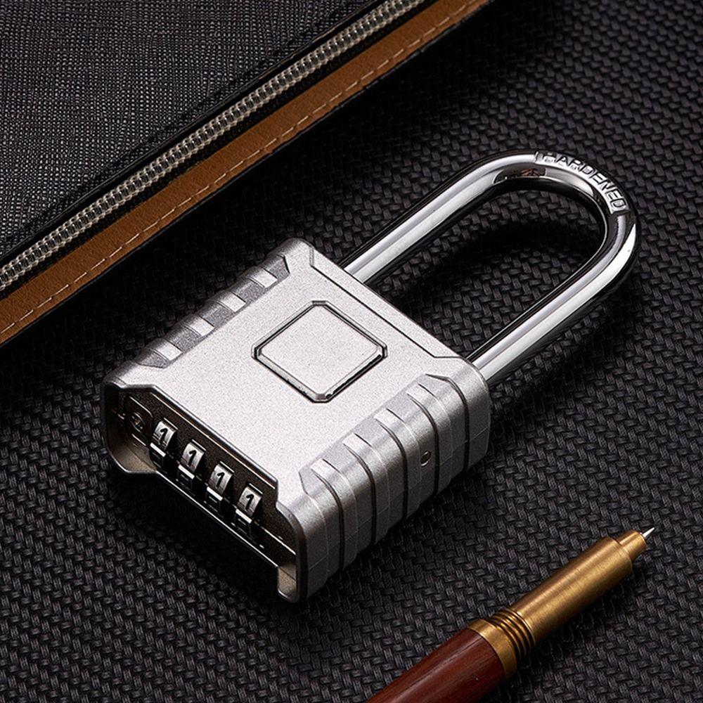 Waterproof Password Code Locks Zinc Zinc Alloy Drawer Cabinet Lock Combination Padlock Gate Hasp Storage