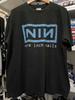 Винтажная футболка Nine Inch Nails 95 96 Tour Черная Репринт AN49870 Унисекс