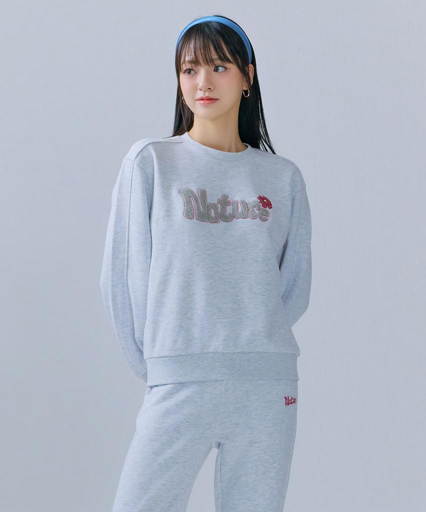 CHASECULT Women'S Boucle Embroidered Sweatshirt-Cerg5164B0B