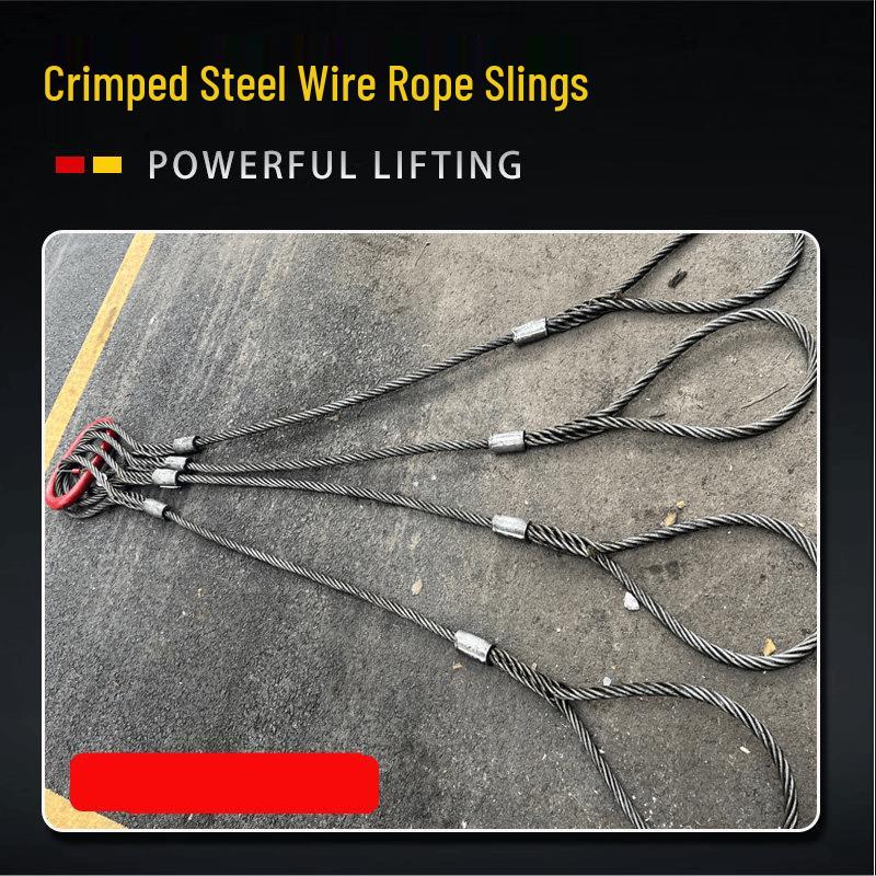 Steel Wire Rope Sling with Splice Buckle