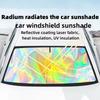 Foldable Front Windshield Sun Shade For Jaguar XJ UV Reflective Sun Protection Cover Car Interior Accessories
