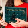 Advent Fishing Calendar 2025 Christmas 24-Day Fish Bait 2025 Holiday Fish Lure Set Countdown Calendar for Boys Boyfriend Husband