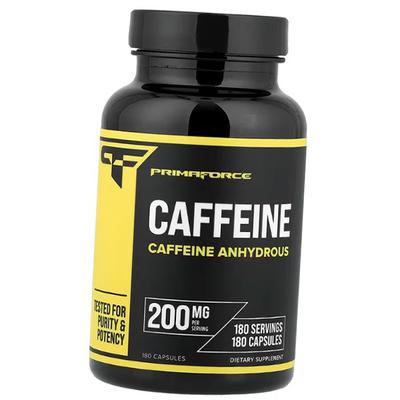 Кофеин в капсулах, Caffeine 200, 180капс (11107003)