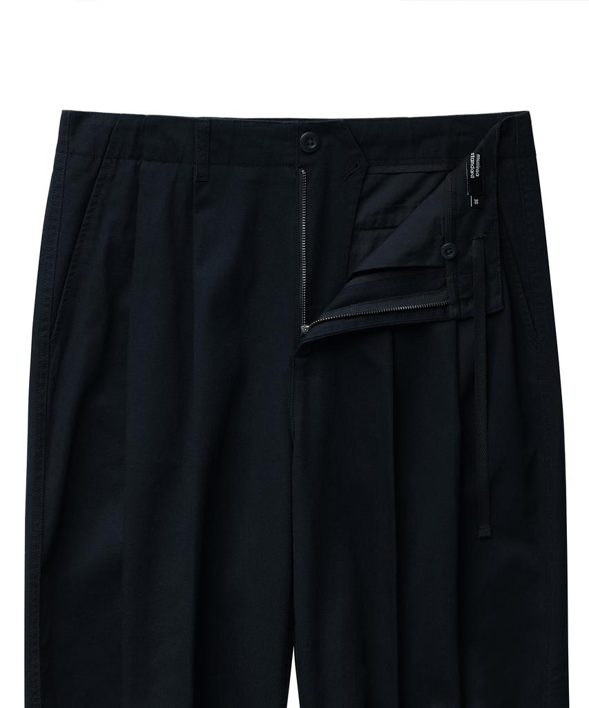 MUSINSA STANDARD Cotton Wide Balloon Pants [Black]