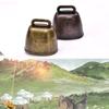 1 Pcs Cow Horse Sheep Grazing Copper Bells Thickened Cattle Sheep Zinc Alloy Antique Bells Loud Crisp Pread Farther