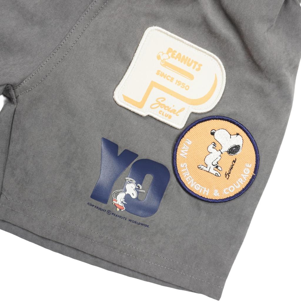 Takihyo 221152209 Шорты-амфибии Снупи со скрытым узором по всей поверхности Одежда для мальчиков и девочек 221152209 Детская одежда угольного цвета