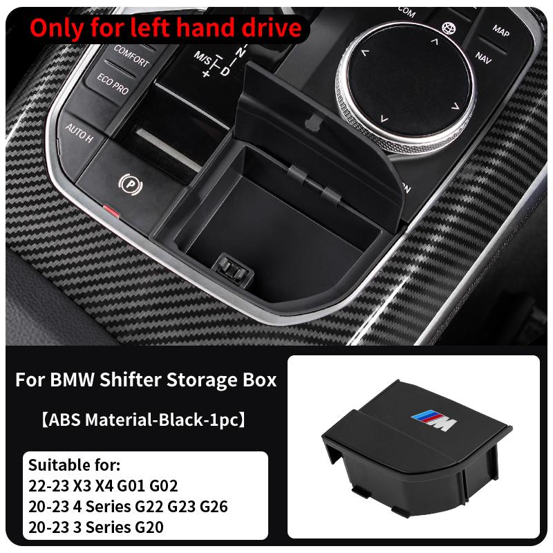 2025 Hot Car Front Central Console Storage Box Organized Container Accessories For BMW 3 Series 4 Series G20 G22 G26 G32 X1 X2 G