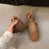 Мода Bailamos Совершенно новые женские туфли на плоской подошве Мода Красные женские повседневные платья Туфли Мэри Джейн Мягкая подошва Круглый носок Уличные туфли-балетки