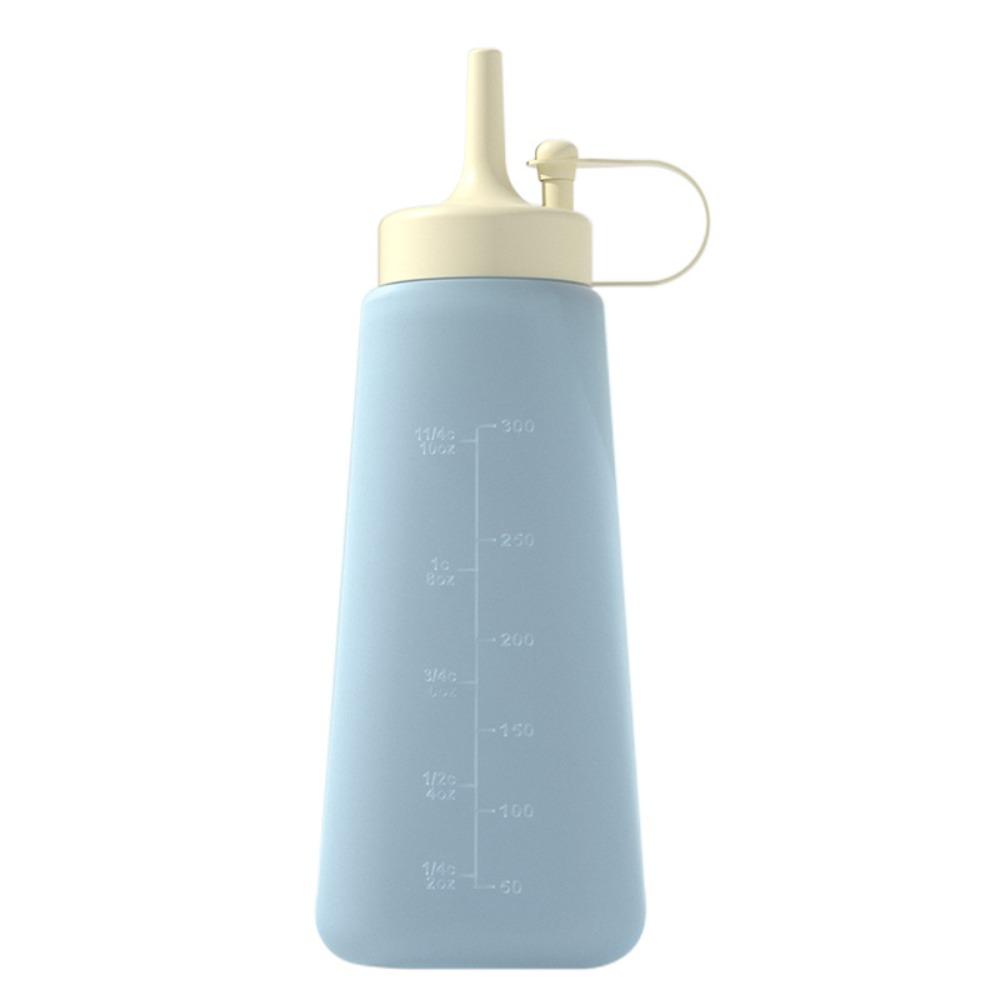 Transparent Condiment Squeeze Bottle Leakproof Design Silicone Split Bottle Salad Dressing
