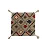 Housse De Coussin Multicouleur Frange 50 X 1 X 50 Cm