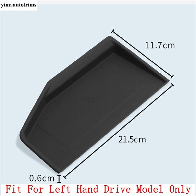 For 2024 Lexus GX550 Car Center Console Wireless Charger Silicone Silica Gel Protection Pad Interior Accessories Modification