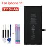 Replacement Phone Battery For iPhone 11 A2221 A2111 A2223 3110mAh Battery + Tools