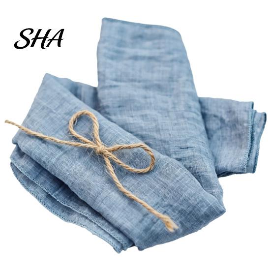 No Loose Edges Napkins Rustic Cloth Napkin, Solid Color Cotton 18 x Inch Washable Soft Durable Dinner Napkin for Home Wedding Bridal Shower Baby Table