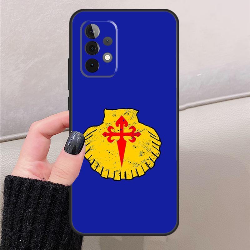 Camino de Santiago For Samsung Galaxy A55 A54 A34 A14 A16 A36 A56 A12 A32 A52 A13 A33 A53 A15 A35 A17 A57 Case