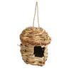 Grass Bird Nest Small Decorative Hanging Woven Bird House for Hummingbirds Garden Indoor