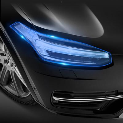Для Volvo XC60 XC90 XC40 V90 V60 S60 S90 фара из ТПУ, прозрачная защитная пленка против царапин, автомобильный Стайлинг