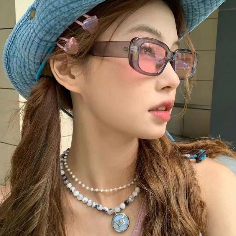 2 шт. женские спортивные очки, винтажные зеркальные солнцезащитные очки «кошачий глаз», ретро-маленькая оправа, очки UV400, модные женские очки для вождения