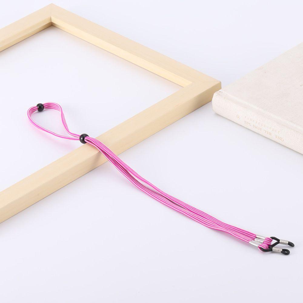 Прочная регулируемая цепочка для очков, спортивный шейный шнур, ремешок для очков, ремешок для очков, веревка для очков