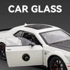 1/24 Dodge Challenger Hellcat Redeye SRT Alloy Sports Car Model Scale Car Diecast Metal Vehicle Sound and Light Childrens Toy Gifts