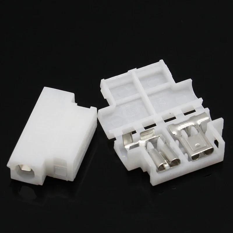 50PCS Auto Standard Middle Fuse Holder White Car waterproof fuse box Fuse Holders1
