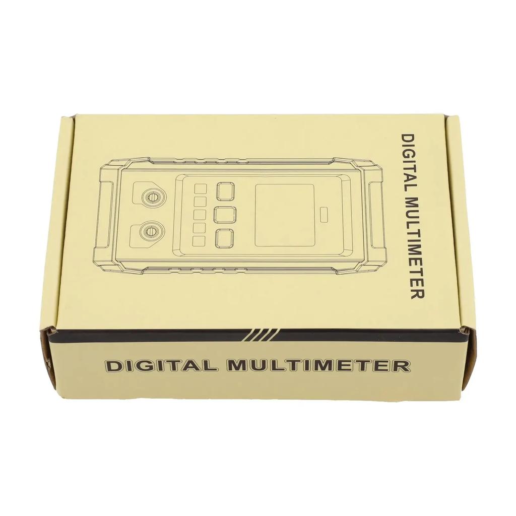 User Friendly HT123 Digital Multimeter Measures ACDC Voltage NCV Detection Auto Power Off Backlit Display Counts
