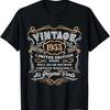 Vintage 1955 Shirt Funny Retro 64th Birthday Gift For Dad T-Shirt