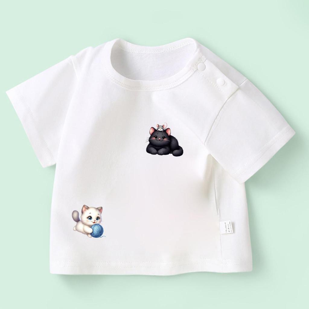 Различные нашивки с кошками на одежде Печать на футболках Кепках Платьях Термонаклейки для одежды Толстовки своими руками Термонашивки на футболках