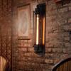 Antique Grow Flute Wall Lamp Wrought Iron American Industrial Style Retro Restaurant Corridor Aisle Lighting Wall Lamp