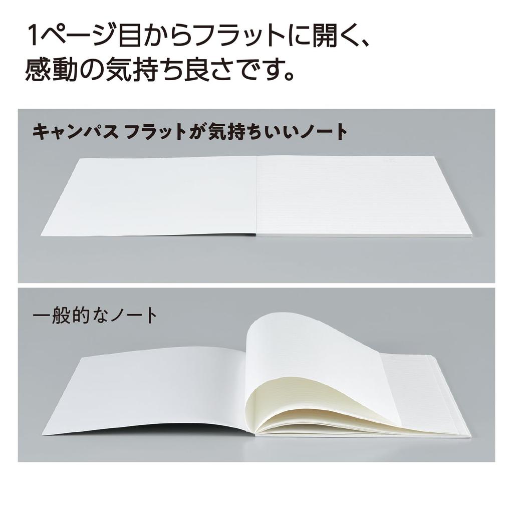 KOKUYO Campus Flat Feels Good Note Dot A Ruled B5 3 Color Pack NO-FL3CATX3