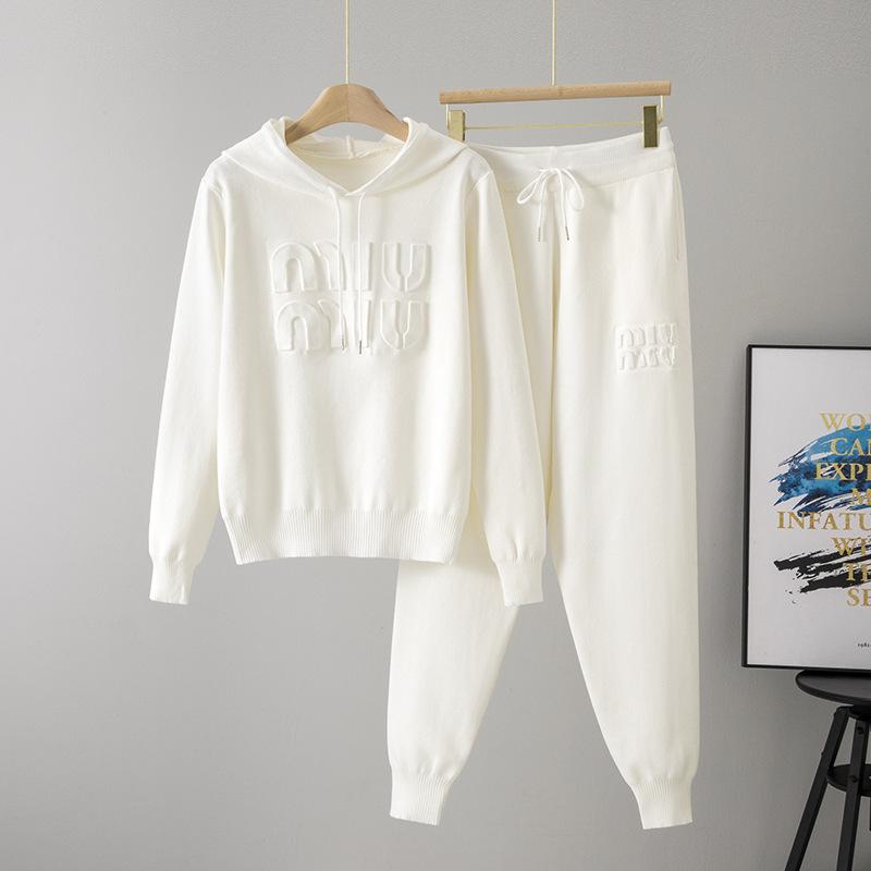 YYFS Женские модные повседневные весенне-осенние костюмы с длинным рукавом, худи и брюками