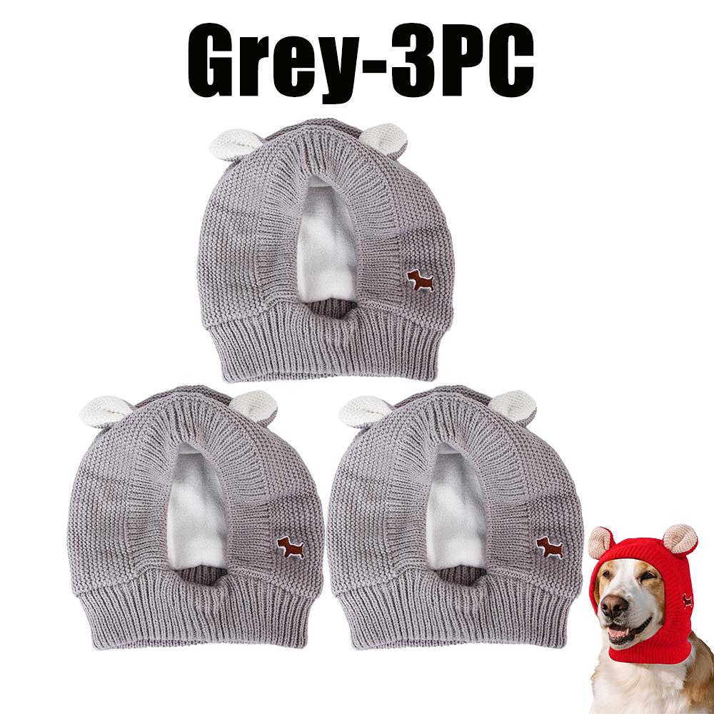 Winter Warm Christmas Dog Hat Cute Animal Costume Headdress for Large Breeds Labrador Golden Retriever Funny Pet Supplies