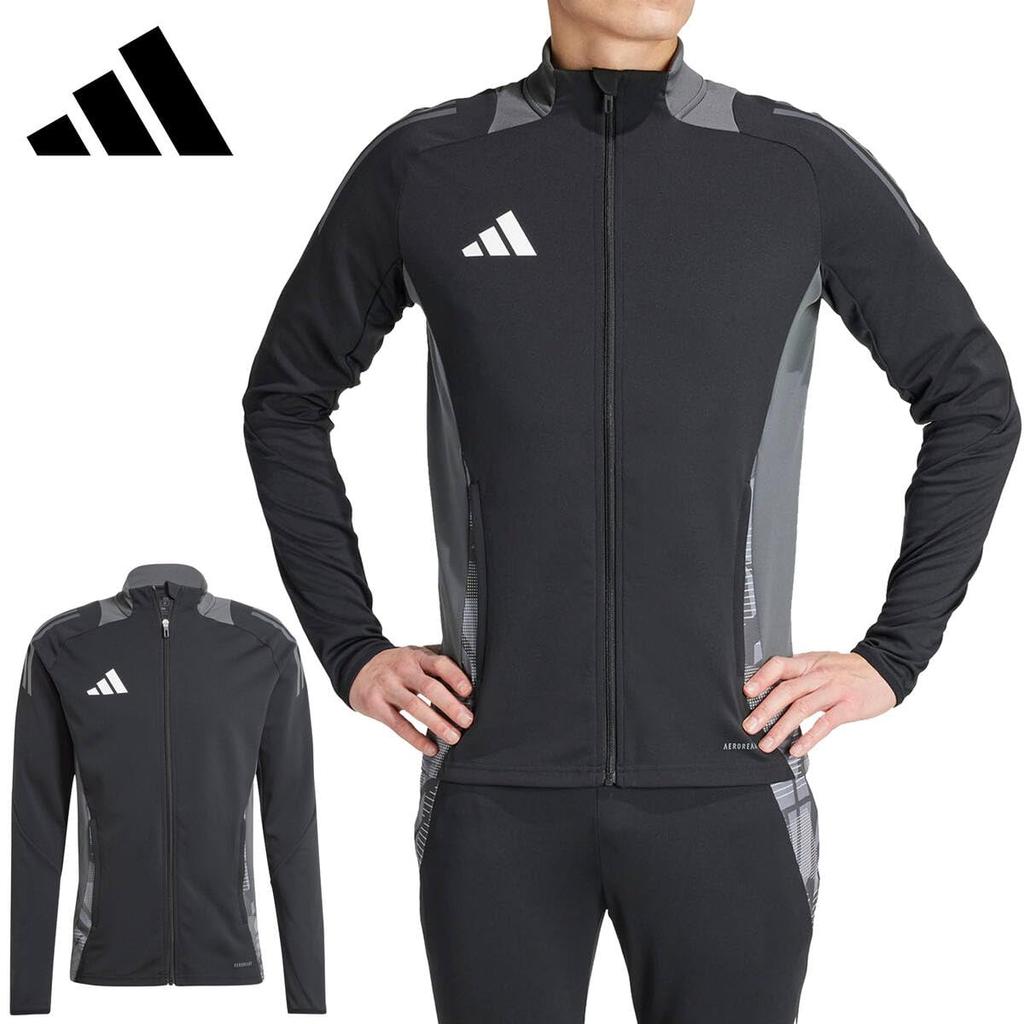 Adidas Tiro 24 Competition Training Zip Casual Dark Gray Size M Jacket, KNS58, Jacket, Lifestyle, Men's, Black/Team (IP1870),