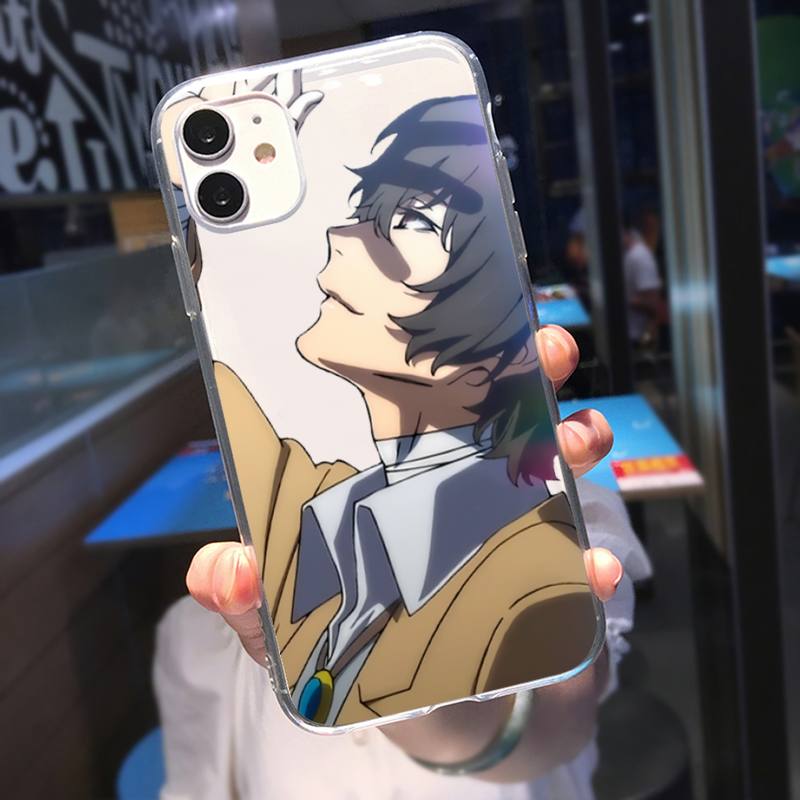 Чехол для телефона RUICHI Bungou Stray Dogs Dazai Osamu для iPhone 11 12 Mini 13 Pro XS Max X 8 7 6s Plus 5 SE XR