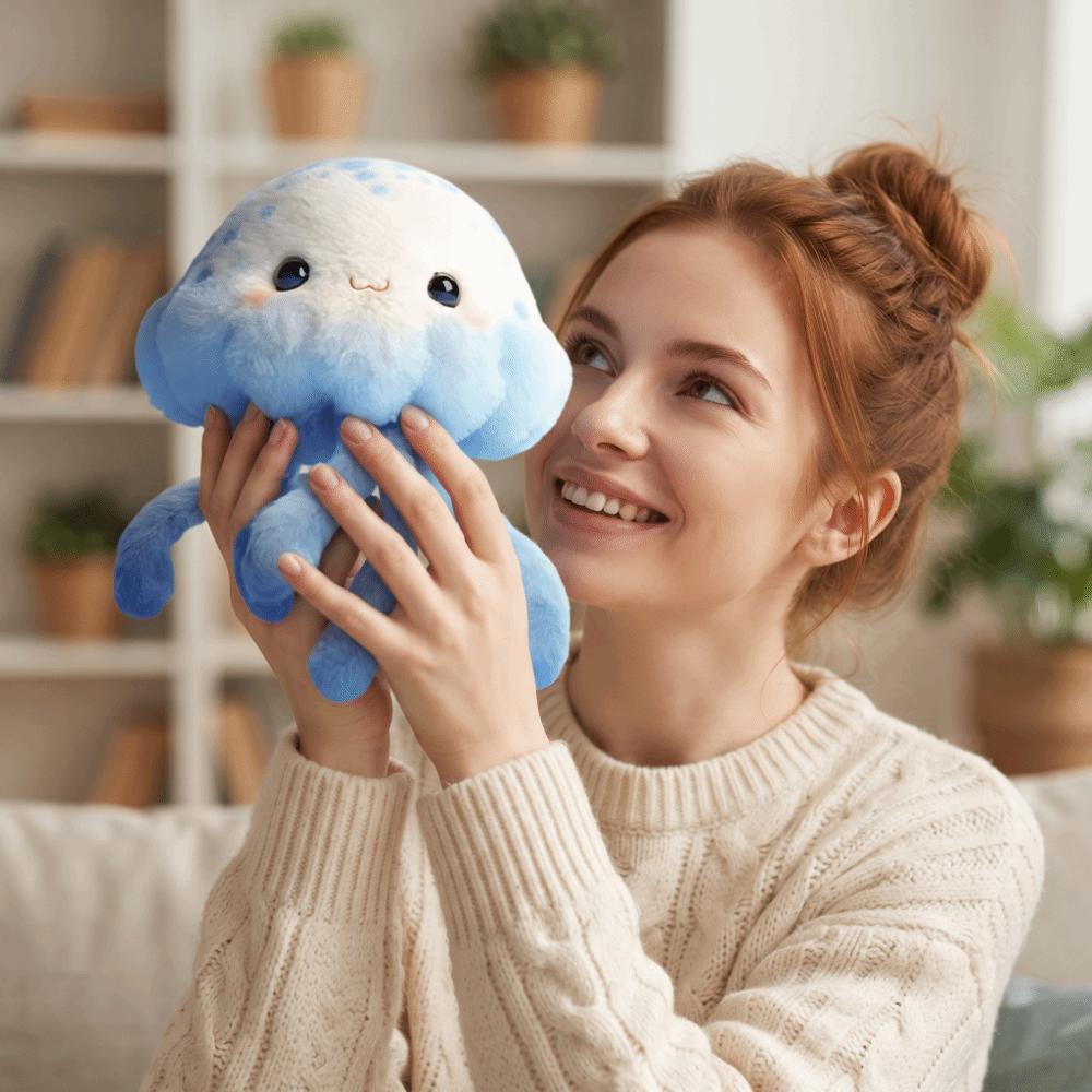 Soft Plush Stuffed Animal Doll Cute Design Sea Creature Plush Doll Valentine Gift