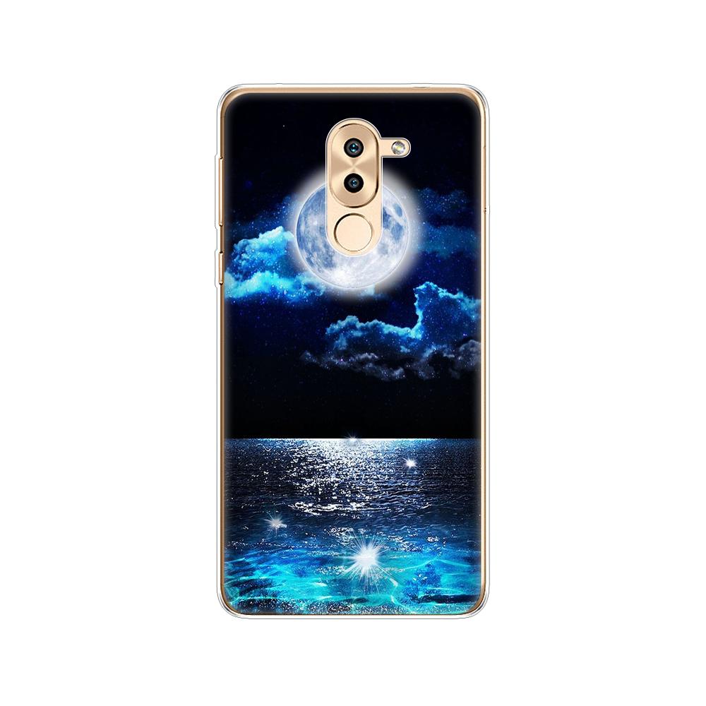 Чехол для телефона для huawei Honor 6X, мягкая силиконовая задняя крышка из ТПУ 360 Full Honor 6x, чехлы с защитной печатью, прозрачный прозрачный чехол