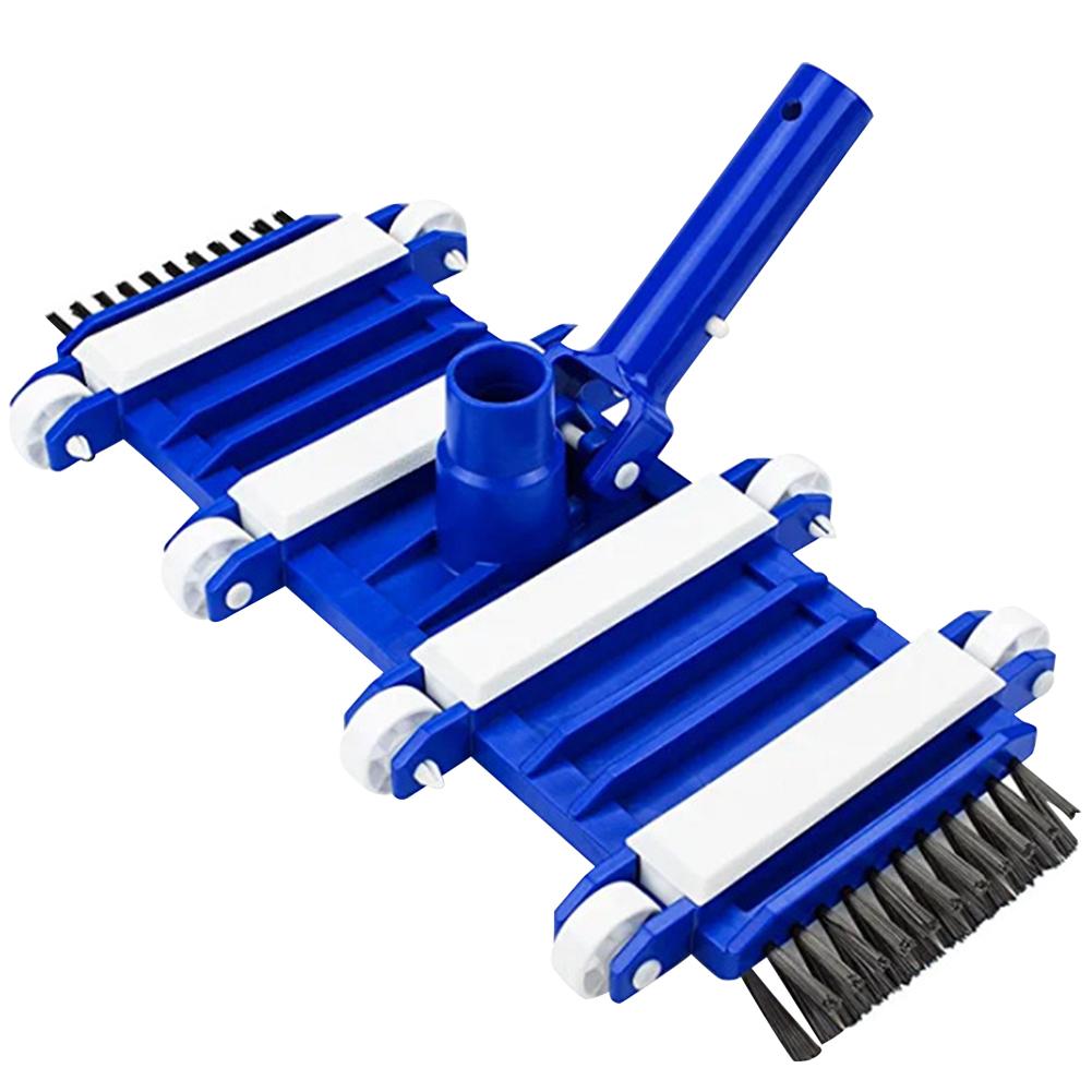 Heavy Duty Pool Vacuum Head Fish Pond Pool Cleaning Brushes Pool Vacuum Brush Head 14 Inch Replacement Kit for Swimming Pool