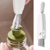 Tiny Cleaning Brush Set 3-in-1 Cup Bottle Cleaning Brushes Easy Rotating Design
