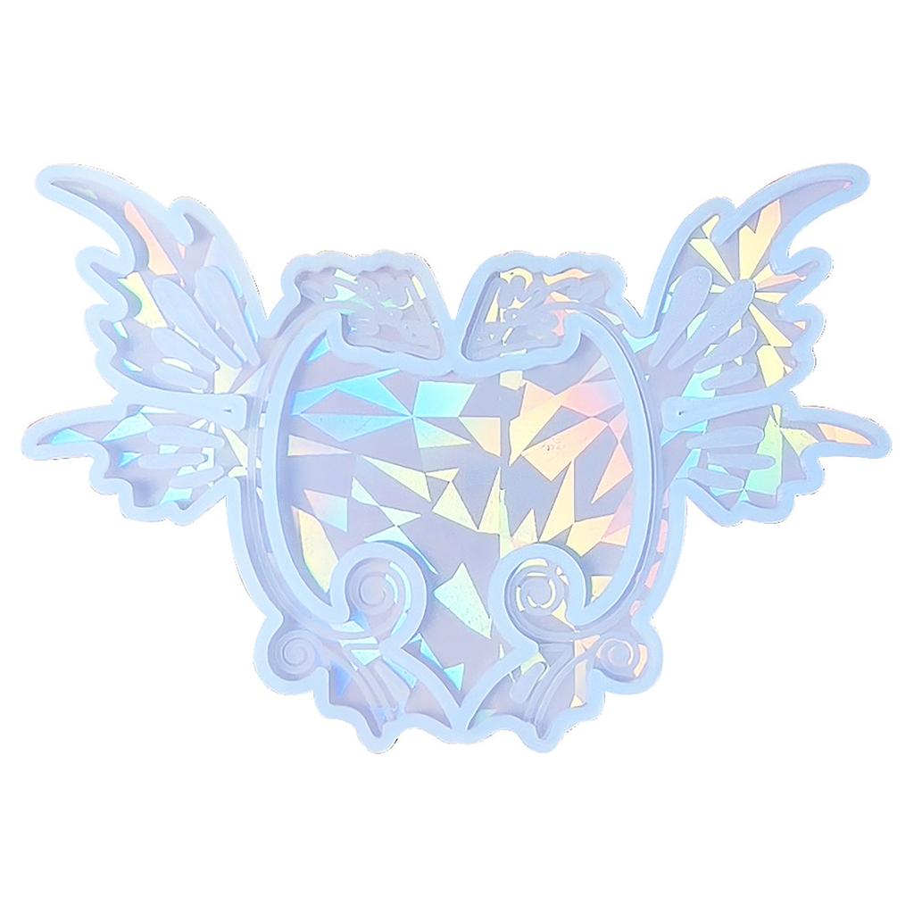 Portable Silicone Epoxy Mold Ear Pendant Mould Holographical Lasers Dragon Ear Clip Molds Jewelry Making Moulds