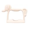 TGM Platinum Silicone Elephant Wrist Teether + Case, Main Product, Cream (Teether), Korean Baby Products