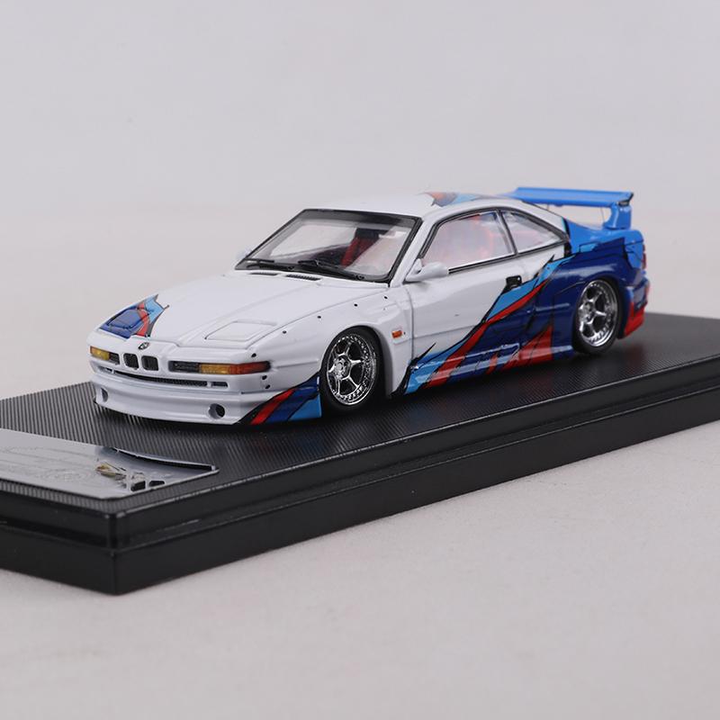 RM MODEL 1:64 850CSi E31 Wide Body Conversion Version Alloy Model Car