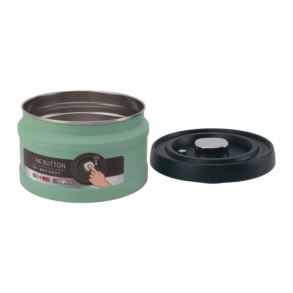 Хранение продуктов Нержавеющая сталь Вакуумная герметизация Кухня Чай Портативный Нажимной тип Герметизация Банки для кофе для Сахарницы, Банка, Бобы, Чай, Мука, Зерновые,