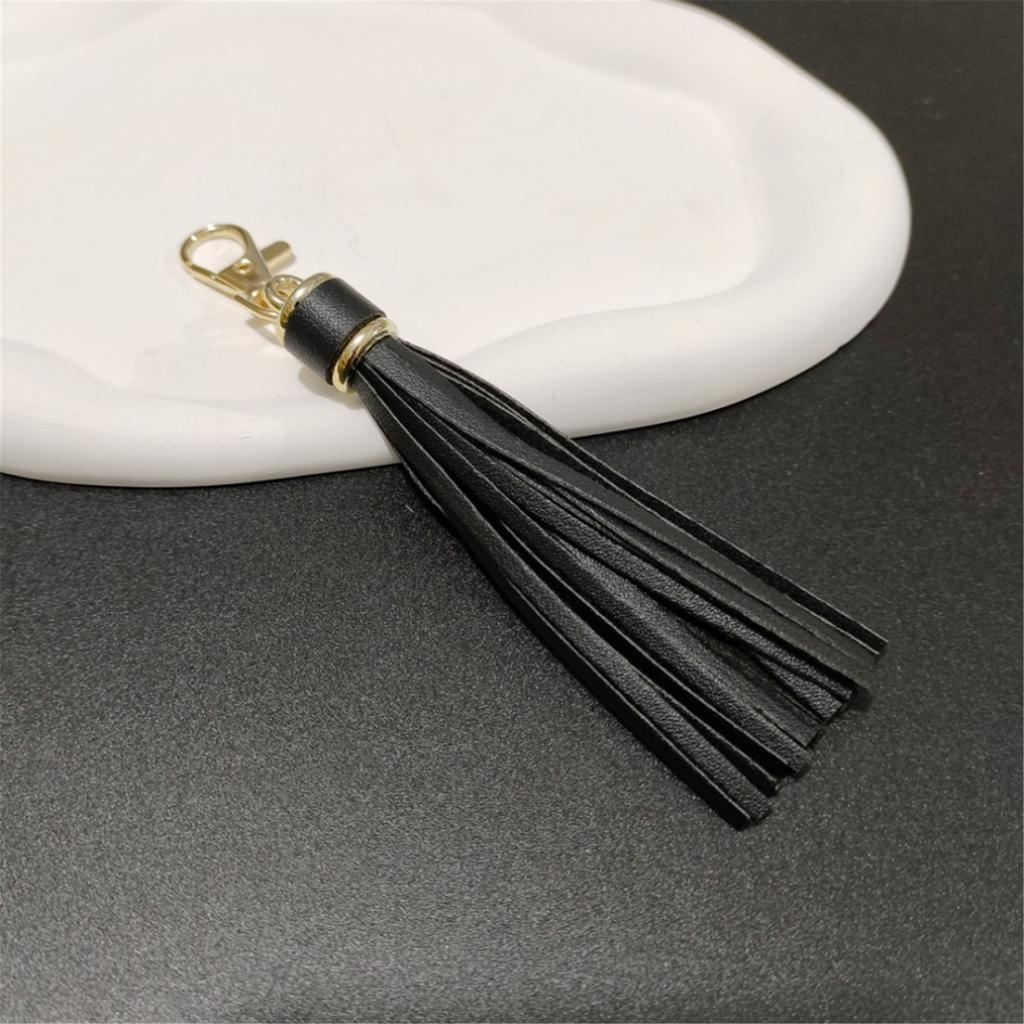 Красочные кисточки сумка аксессуар привлекающий внимание PU кожа кисточки брелок украшение подходит для различных стилей сумок