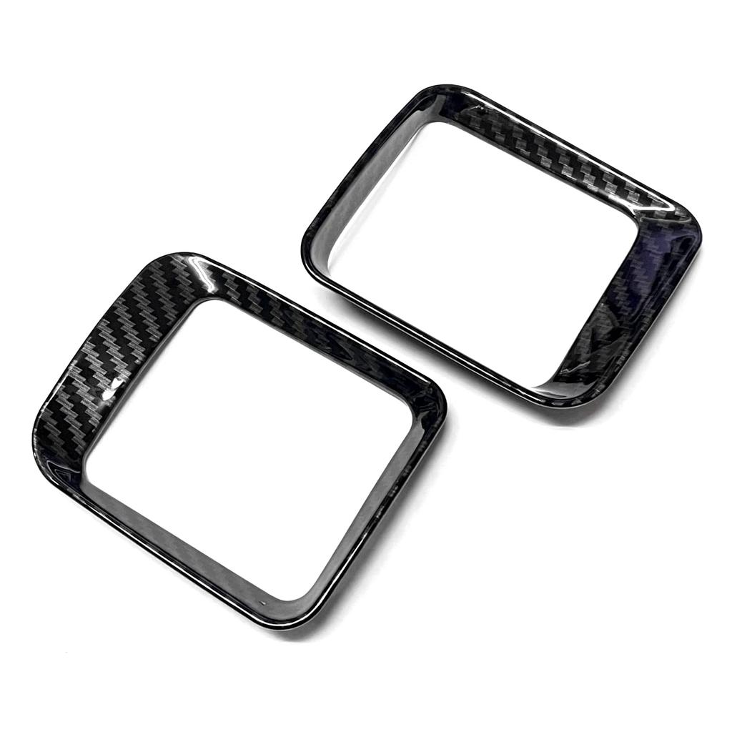 CGP Набор карбоновых накладок из 3 штук для Atrai и Hijet Cargo S700V/S710V, Подстаканник/Дефлектор кондиционера, Верхняя и нижняя части, D460-1D2D6D-SET3