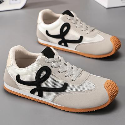 Женская обувь, Универсальная повседневная обувь, Модные туфли для немецких тренировок с неглубоким вырезом, Удобные кроссовки на мягкой подошве, Дышащая сетчатая обувь