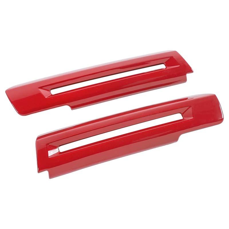 ABS Interior Door Handle Decoration Cover Sticker Fit Ford Mustang 2015 Up Interior Accessories