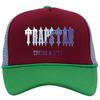 American tide brand letter print baseball cap casual trend sun hat truck driver hat duck tongue mesh hat tide