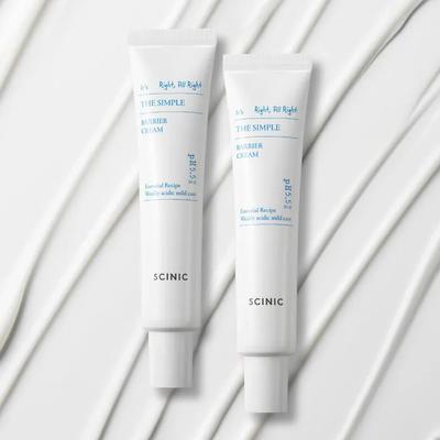Scinic The Simple Barrier Cream 40мл x 2