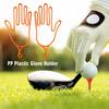 2 Pcs Golf Glove Holders Plastic Golf Gloves Stretcher Support Frame Storage Hanger Keeper