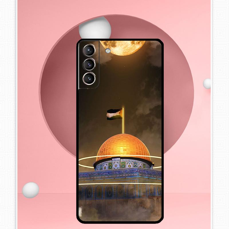 Чехол Купол Скалы Иерусалим для Samsung Galaxy S24 S23 Ultra S22 S20 FE S21 FE Note 10 20 S8 S9 S10 Plus